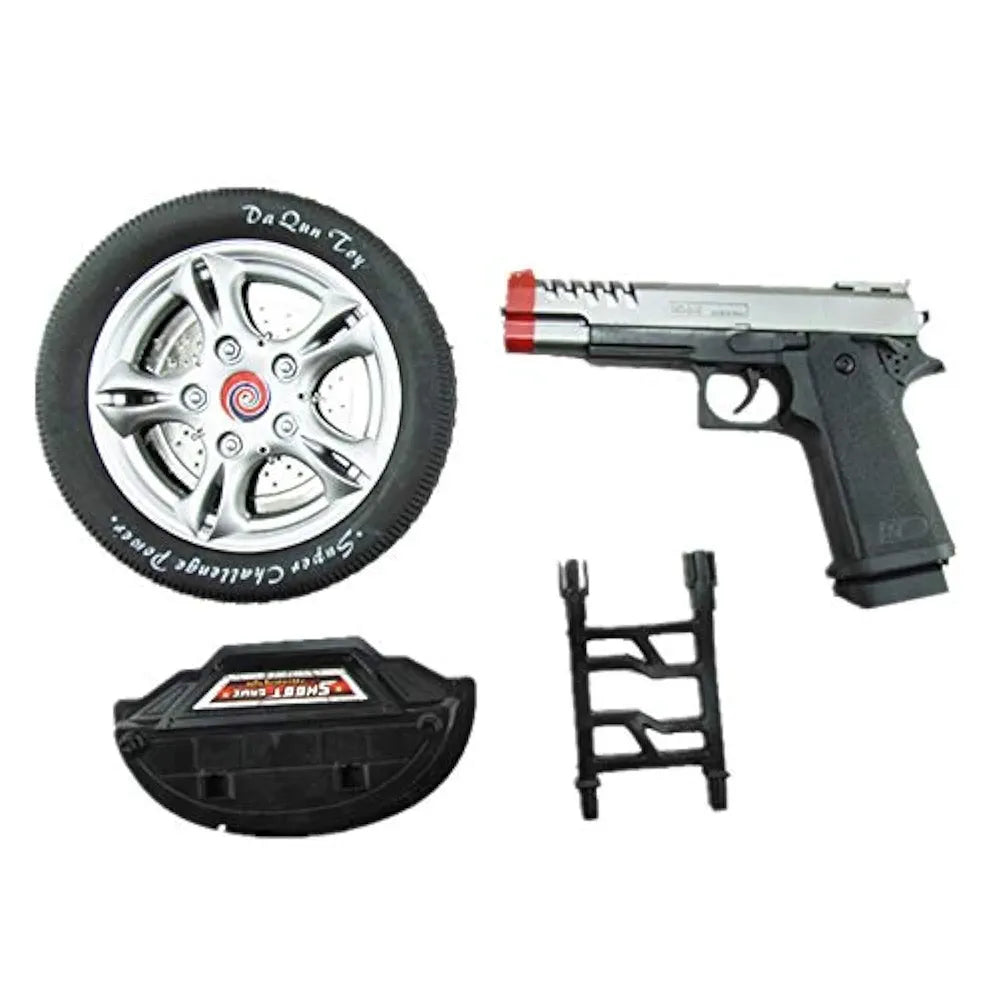 Sharp Shooter Toy Gun – With Flashlight & Sound Effects | “Look at Me” Shooter by Junior Land