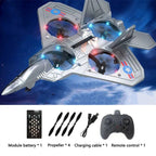 Fighter Drone Remote Control 2.4GHz – Crash Proof & Easy Flying
