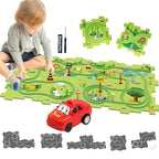 Rail Puzzle Car Track Game | Fun Activity Toy for Kids