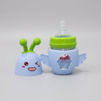 Baby Glass Feeder Blue 60ml – Safe, Compact & Easy to Use