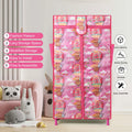 Toddlers Foldable Wardrobe – Pink | Cute, Compact & Durable Storage