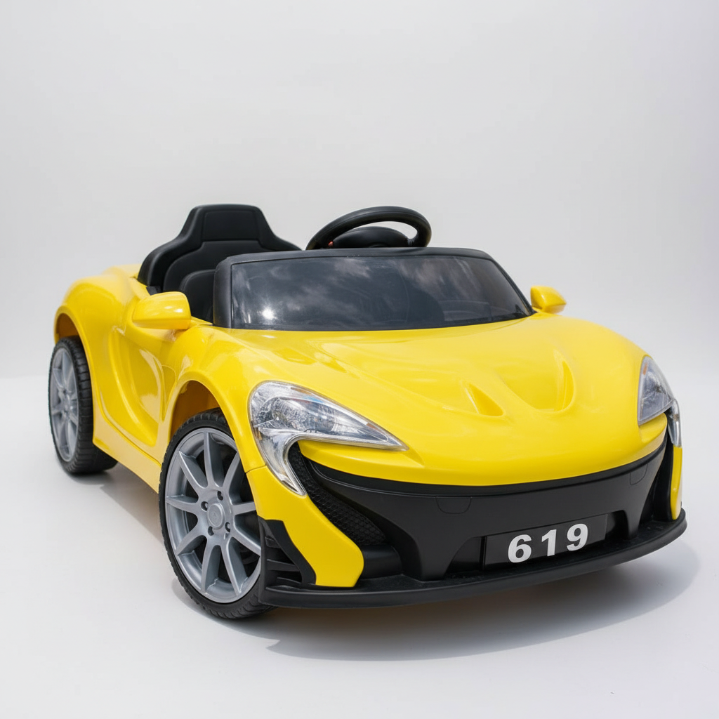 Power Wheel Electric Car for Kids – Luxury Ride-On with Music, Lights & Remote Control
