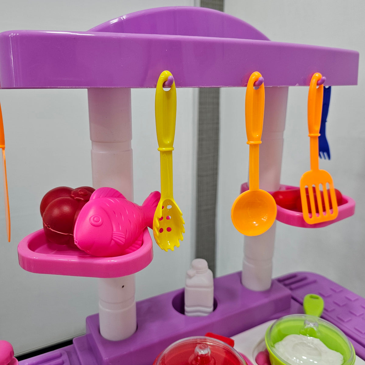 Kitchen Deluxe 44 Products – Pretend Play Cooking Set for Kids
