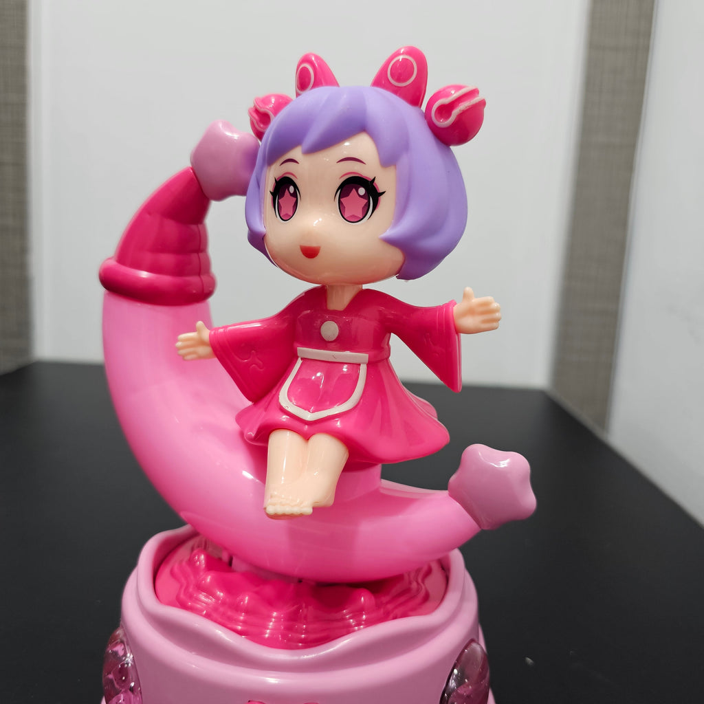 Moon Rotate Doll with Lighting & Music