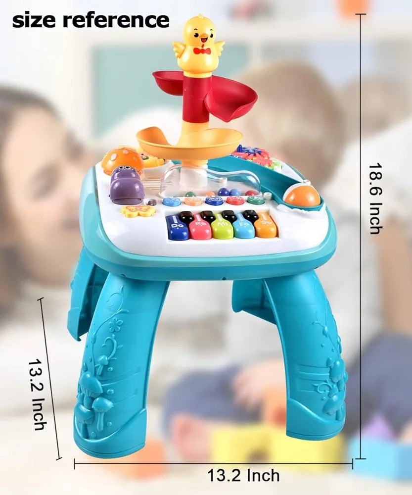 Musical Activity Table – Piano, Lights & Rolling Ball Fun
