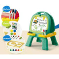 46 Pcs Artist Drawing Board for Kids – Double-Sided Easel with Spirograph & Painting Accessories
