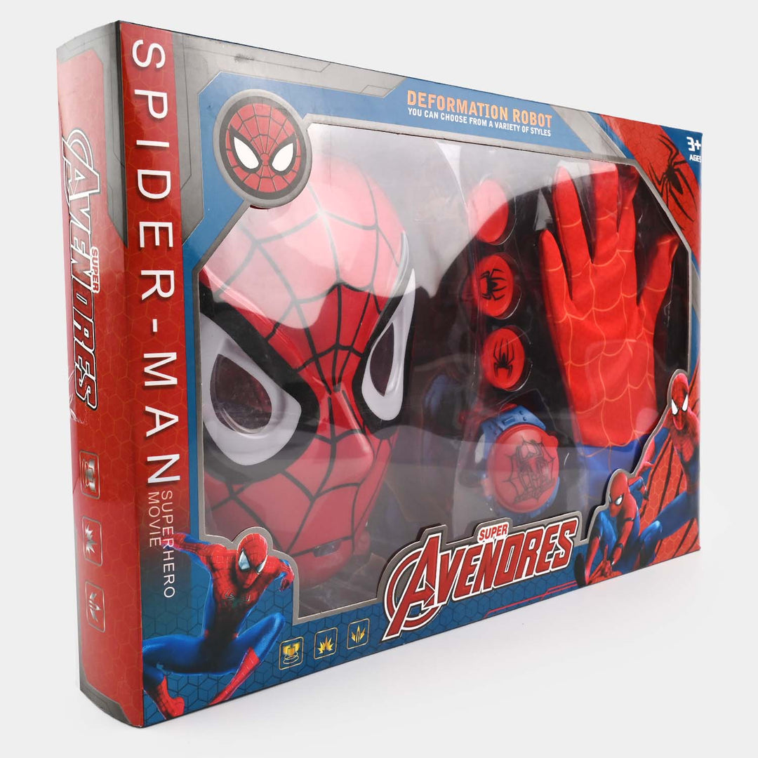 Adventures Spider-Man Series – Hand Gloves & Watch Set