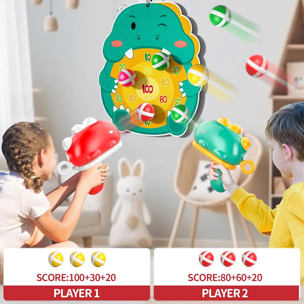 Dinosaur Dart Board Game Set for Kids