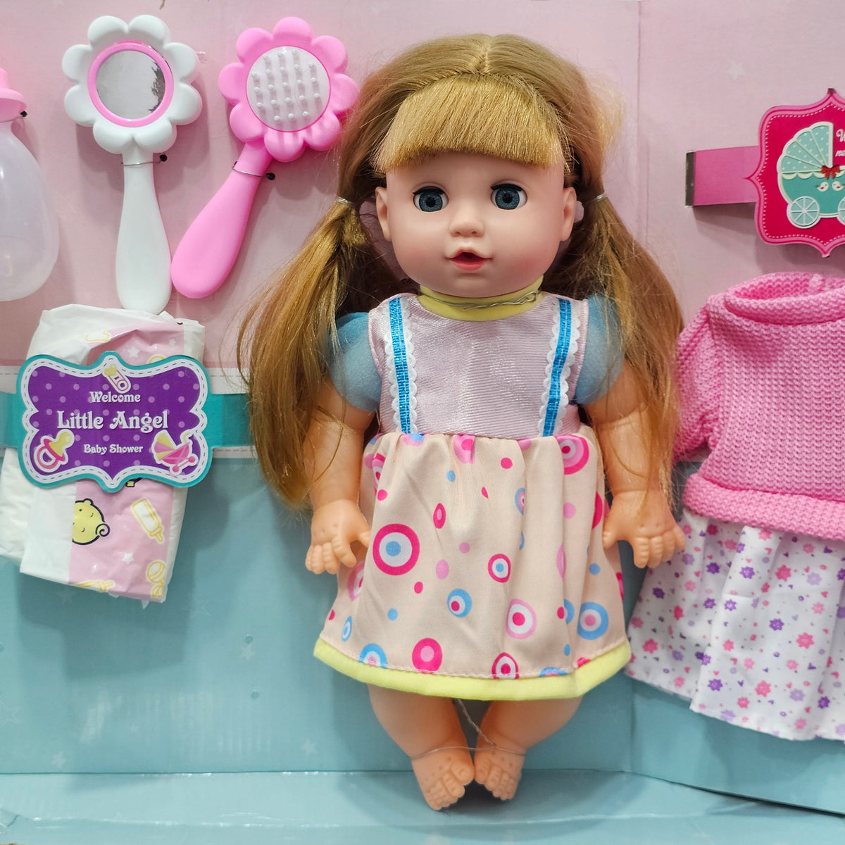 My Baby My Sweet Doll – Soothing Sleep Doll with 16 Sounds & Accessories