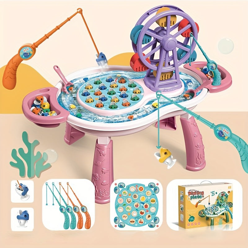 Magnet Fishing Ferris Wheel Toy for Kids
