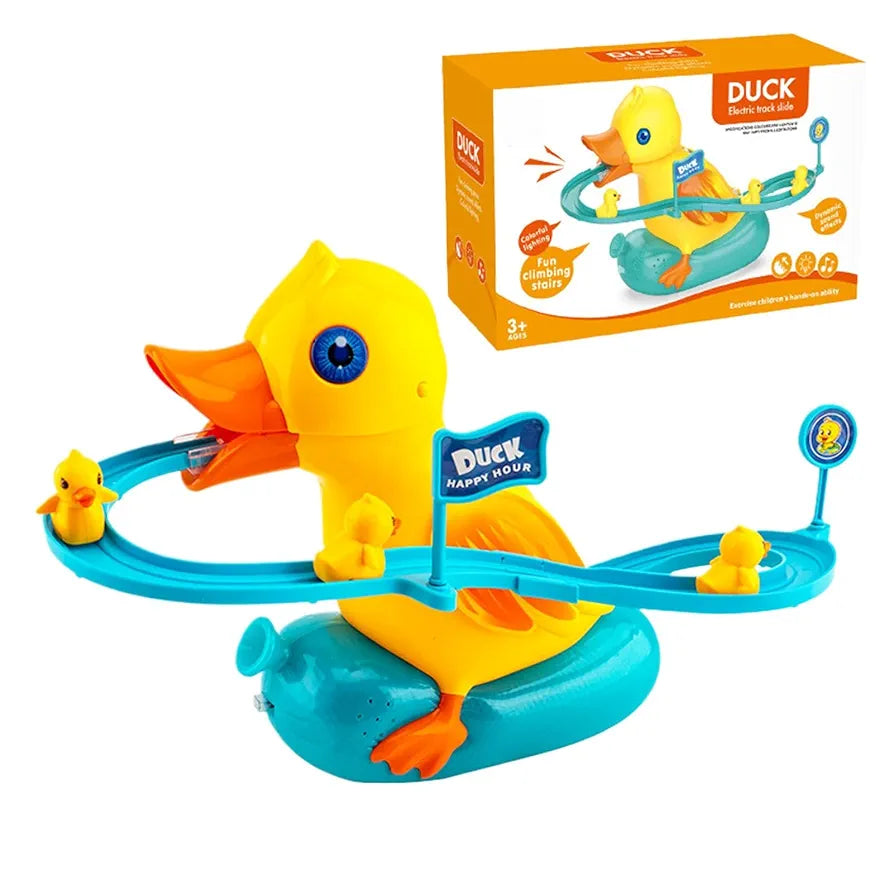 Duck Electric Track Slide Toy – Educational Fun Track Game for Kids