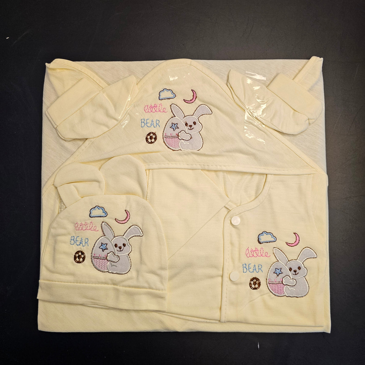 Little Bear Baby Dress Set – Newborn Baby Clothes