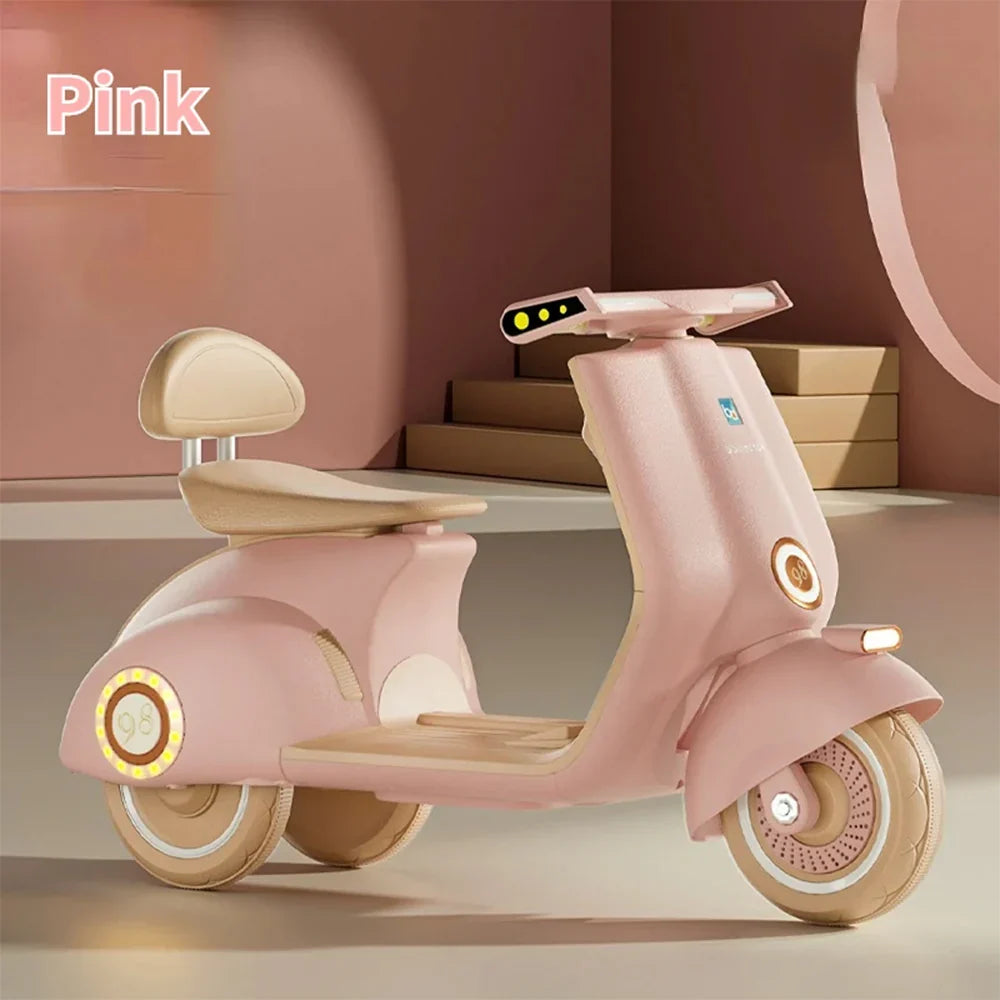 Kids Vespa Electric Bike – Retro Style, Safe Electric Ride for Kids